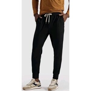 Right of Way Jogger Pants Men XL Black Tapered Drawstring Active Running Gym